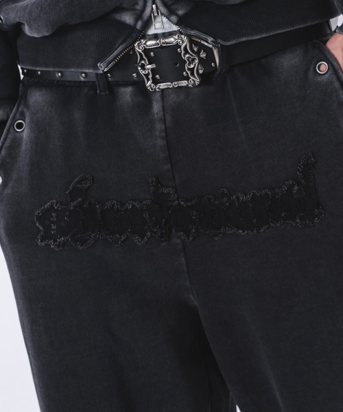 SHORT ROUND（ショートラウンド）の「SHORT ROUND/【26年春新作】ブリーチハトメスウェットパンツ（スウェットパンツ・メンズ・グレー/ブラック系その他・MEDIUM/LARGE）」の16枚目の写真