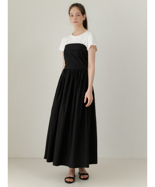 RE_L(リエル)の「Doing bustier dress_2way (black)(ワンピース・レディース・その他・FREE)」の2枚目の写真