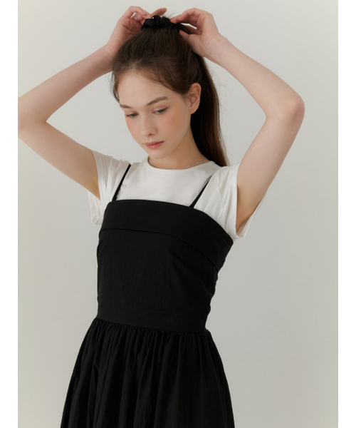 RE_L(リエル)の「Doing bustier dress_2way (black)(ワンピース・レディース・その他・FREE)」の4枚目の写真