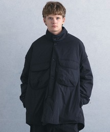 +phenix（プラスフェニックス）の「【WEB・直営店限定】+phenix(プラスフェニックス)PADDED STAND BLOUSON パデッド スタンド ブルゾン（ブルゾン）」