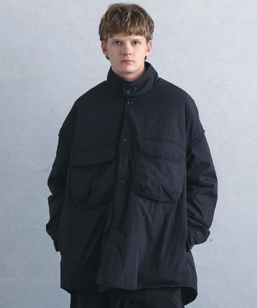 WEB・直営店限定】+phenix(プラスフェニックス)PADDED STAND BLOUSON