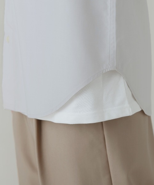 LIL VENDARS（リルヴェンダース）の「Buyer's Select/イージーケアレギュラーカラー長袖シャツ（シャツ/ブラウス・メンズ・ブルー/ブルー系/ホワイト/ライトグレー系・M/L/LL）」の5枚目の写真