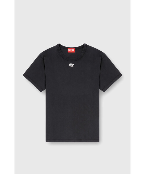 DIESEL(ディーゼル)の「ウィメンズ Tシャツ T-NORMY-OD-S1(Tシャツ/カットソー・レディース・ブラック/ホワイト系その他・SMALL/MEDIUM/LARGE/X-LARGE/X-SMALL)」の10枚目の写真