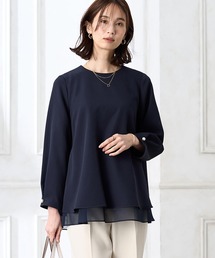 A/C DESIGN BY ALPHA CUBIC | 【セレモニー対応】シフォンレイヤードブラウス【セットアップ可能】(シャツ/ブラウス)