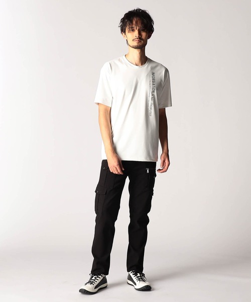 NICOLE CLUB FOR MEN（ニコルクラブフォーメン）の「ガムストレッチ デザインカーゴパンツ（カーゴパンツ・メンズ・ブラック/チャコールグレー/カーキ系・X-LARGE/LARGE/MEDIUM/SMALL）」の6枚目の写真