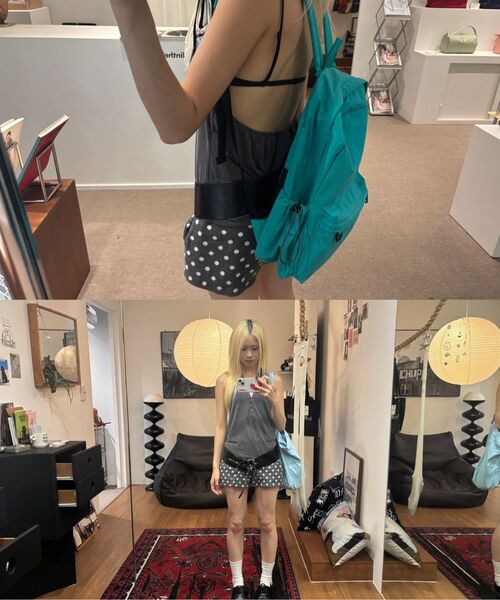 CHICKS(チックス)の「ドットハーフパンツブラック(その他パンツ・レディース・ブラック・FREE)」の10枚目の写真
