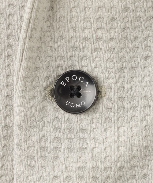 EPOCA UOMO(エポカウォモ)の「【セットアップ対応】ウェーブワッフルジャケット(テーラードジャケット・メンズ・ブラック/ダークネイビー/ベージュ系その他2・46/48)」の13枚目の写真