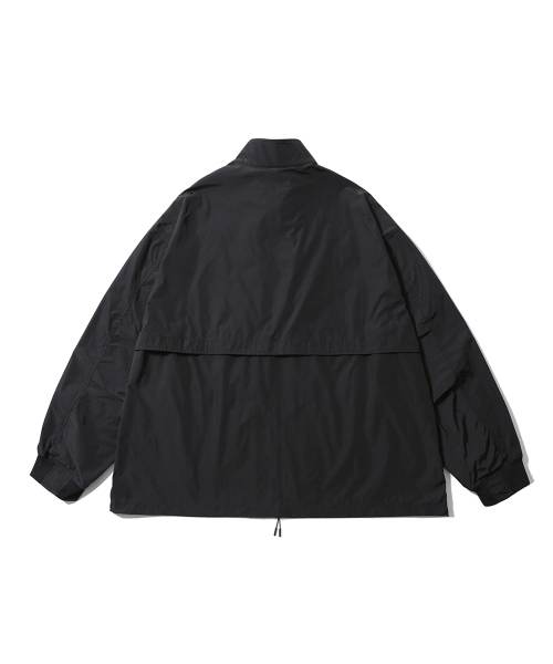 MOIF（モイフ）の「[SS25] WIDE DOG EAR JACKET / BLACK（ナイロンジャケット・メンズ・その他・S/M/L）」の2枚目の写真