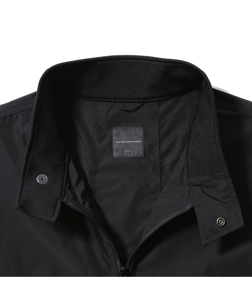 MOIF（モイフ）の「[SS25] WIDE DOG EAR JACKET / BLACK（ナイロンジャケット・メンズ・その他・S/M/L）」の4枚目の写真