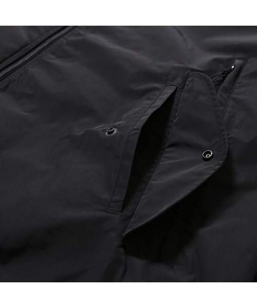 MOIF（モイフ）の「[SS25] WIDE DOG EAR JACKET / BLACK（ナイロンジャケット・メンズ・その他・S/M/L）」の7枚目の写真