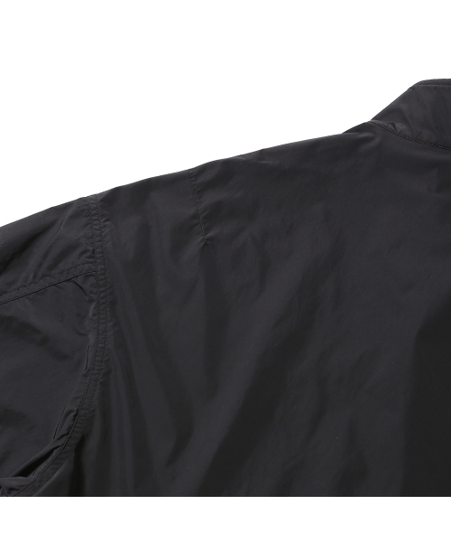 MOIF（モイフ）の「[SS25] WIDE DOG EAR JACKET / BLACK（ナイロンジャケット・メンズ・その他・S/M/L）」の18枚目の写真
