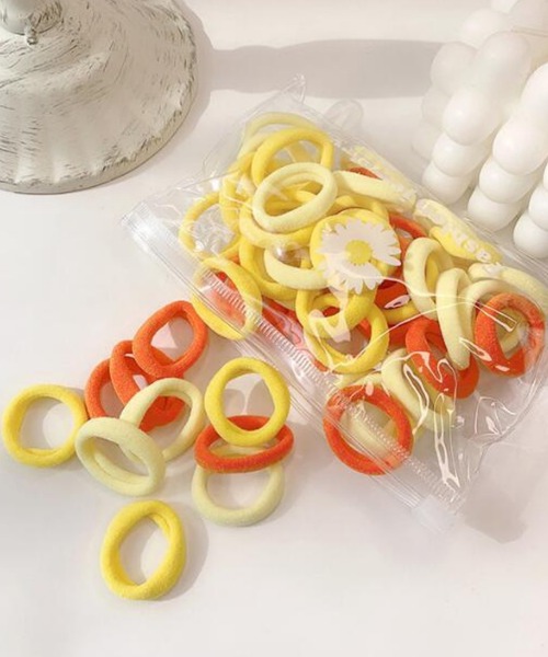 セール】FReePLACe/キッズケース付き 大容量 ヘアゴムセット R0163