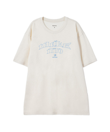 MAKEITTO（メイキット）の「[BLACK LETTER]CREW NECK TEE_CREAM（Tシャツ/カットソー）」