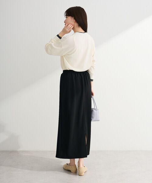 Green　Parks（グリーンパークス）の「アンチピリングレイヤード風ニットプルオーバー（ニット/セーター・レディース・ブルー/アイボリー/ダークグレー/ピンク・FREE）」の16枚目の写真