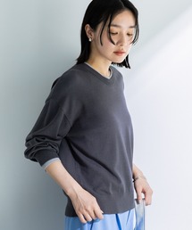 Green Parks | アンチピリングレイヤード風ニットプルオーバー(ニット/セーター)