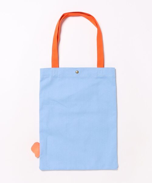 MOOMIN（ムーミン）の「【 MOOMIN 】 刺繍トートバッグ ミイ お花 26S1（トートバッグ・レディース・グレイッシュブルー・FREE）」の2枚目の写真