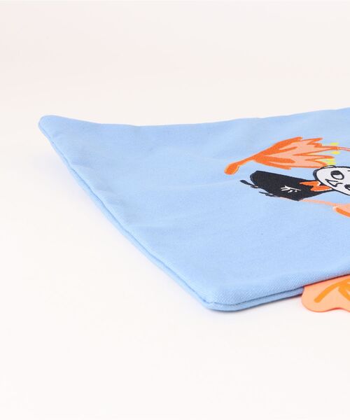 MOOMIN（ムーミン）の「【 MOOMIN 】 刺繍トートバッグ ミイ お花 26S1（トートバッグ・レディース・グレイッシュブルー・FREE）」の3枚目の写真