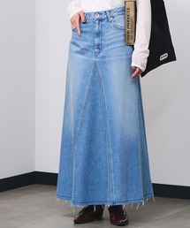 ROSE BUD | PANEL DENIM LONG SKIRT(デニムスカート)