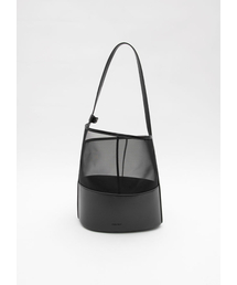 ATELIER NAIN（アトリエナイン）の「MESH ASYMMETRICAL 2WAY BUCKET BAG(B-2452)（ショルダーバッグ）」