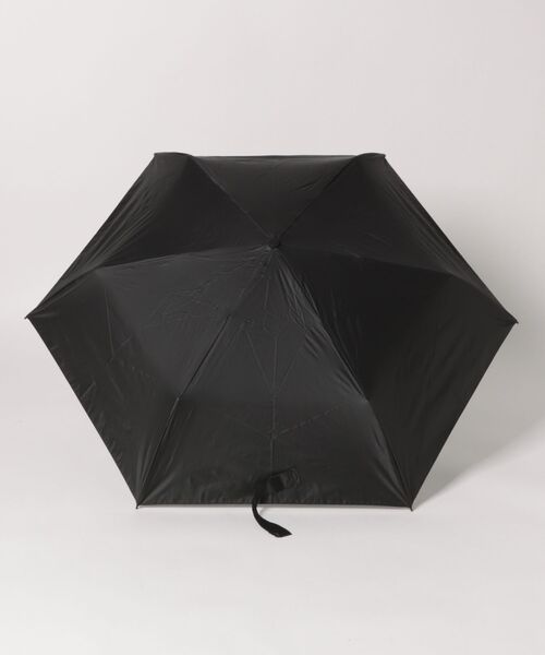 Waterfront(ウォーターフロント)の「カルオート UVブロック 折 55cm 折傘 自動開閉 晴雨兼用(折りたたみ傘・メンズ・ブラック/ホワイト/グレー・FREE)」の7枚目の写真