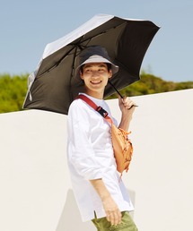 Waterfront | カルオート UVブロック 折 55cm 折傘 自動開閉 晴雨兼用(折りたたみ傘)
