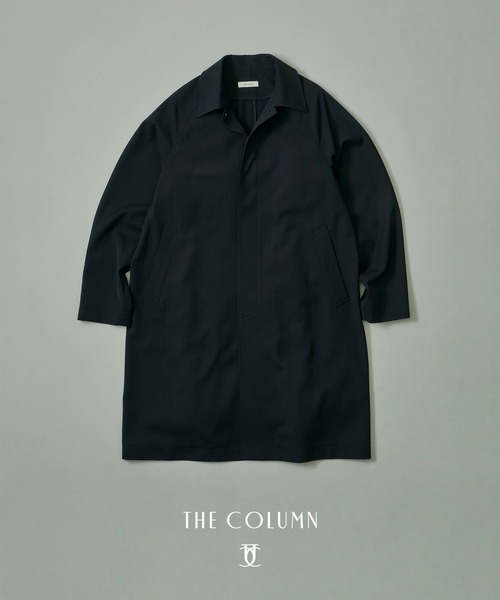 COLUMN / ノンミュールウール ツイルバルマカーンコート＜THE COLUMN＞