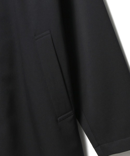 COLUMN(コラム)の「COLUMN / ノンミュールウール ツイルバルマカーンコート<THE COLUMN>(ステンカラーコート・メンズ・ネイビー・LARGE/MEDIUM)」の7枚目の写真