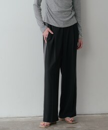 GALLEST（ギャレスト）の「Comfy SET UP|イージーサイドラインワイドパンツ【セットアップ対応/通勤/カセット服】（その他パンツ）」