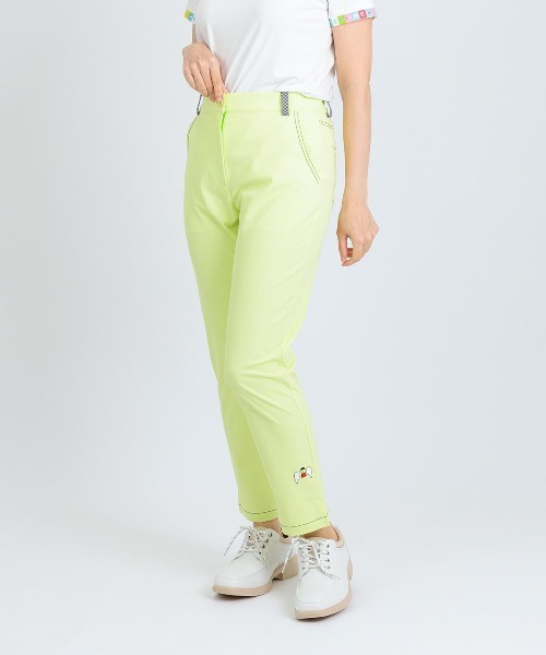 Picone CLUB(ピッコーネクラブ)の「フルダル速乾ピケパンツ(その他パンツ・レディース・ホワイト/ネイビー/イエロー/ベージュ・LL/L/M)」の1枚目の写真