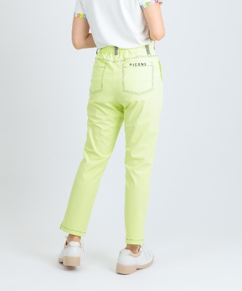 Picone CLUB(ピッコーネクラブ)の「フルダル速乾ピケパンツ(その他パンツ・レディース・ホワイト/ネイビー/イエロー/ベージュ・LL/L/M)」の8枚目の写真