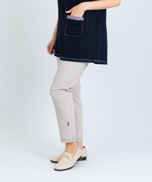 Picone CLUB(ピッコーネクラブ)の「フルダル速乾ピケパンツ(その他パンツ・レディース・ホワイト/ネイビー/イエロー/ベージュ・LL/L/M)」の12枚目の写真