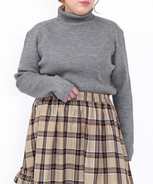 PUNYUS | リブタートルネックニット(ニット/セーター)