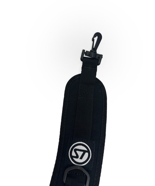 STREAM TRAIL（ストリームトレイル）の「UNIVERSAL SHOULDER STRAP　ユニバーサルショルダーストラップ（バックパック/リュック・メンズ・ブラック・FREE）」の2枚目の写真