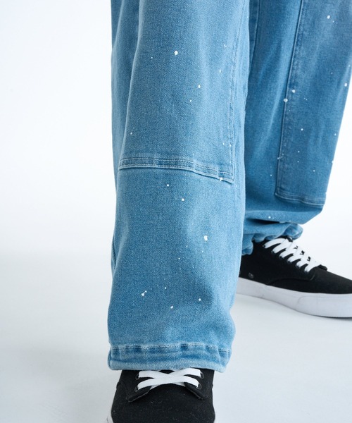 DC SHOES(ディーシーシューズ)の「DC SHOES メンズ 26 SUPERWIDEBAGGY DO バギーパンツ 【2026年春夏モデル】/カモ柄ストレッチダブルニーペインターパンツ(その他パンツ・メンズ・ライトブルー/インディゴブルー/マルチ/ブラック系その他2/キャメル/ブルー系その他/ブラック系その他・X-LARGE/LARGE/MEDIUM/SMALL)」の12枚目の写真