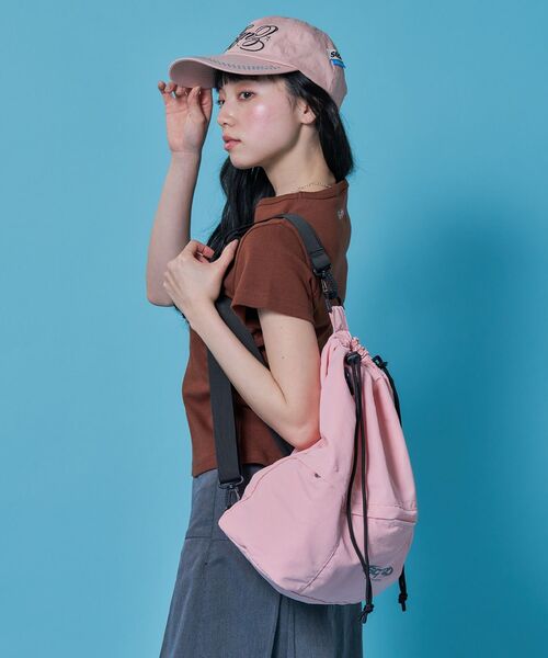 SEQUENZ(シークエンズ)の「※WEB限定 / 2WAY仕様 / ユニセックスナップサック / sqnz 2way knapsack(トートバッグ・メンズ・ライトピンク/ブラック/その他1/グレー・FREE)」の18枚目の写真