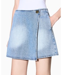 ARMANI EXCHANGE | 【A|X アルマーニ エクスチェンジ】ライトブルーデニム ラップショーツ(デニムパンツ)