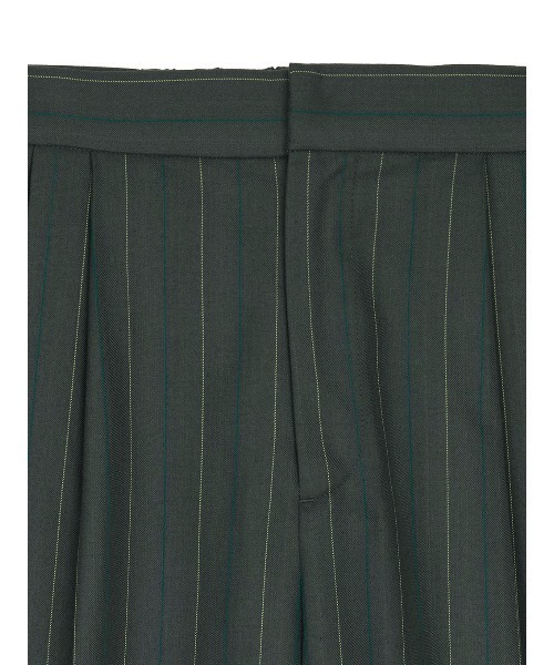 Ameri（アメリ）の「DEFORMATION PINSTRIPE PANTS（その他パンツ・レディース・グレー/ブラウン・SMALL/MEDIUM）」の14枚目の写真