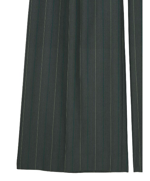 Ameri（アメリ）の「DEFORMATION PINSTRIPE PANTS（その他パンツ・レディース・グレー/ブラウン・SMALL/MEDIUM）」の16枚目の写真
