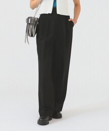Ray BEAMS | 2タック ワイド パンツ(スラックス)