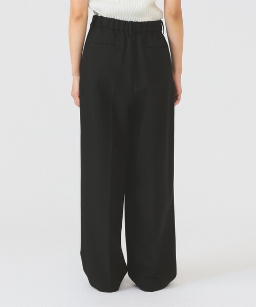 Ray BEAMS(レイビームス)の「2タック ワイド パンツ(スラックス・レディース・ダークブラウン/ブラック・0/1)」の13枚目の写真