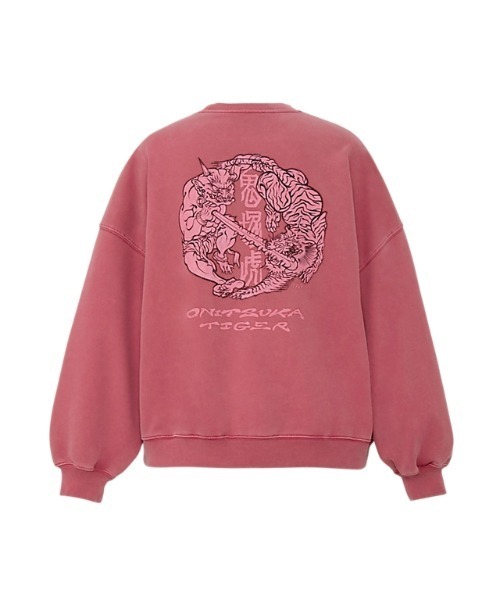 トップス ONITSUKA TIGER WASHED SWEAT TOP WASHED SWEAT TOP / ウォッシュドスウェットトップ（スウェット