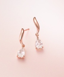 4℃｜ヨンドシー（レディース）のピアス（両耳用）（フラワーモチーフ