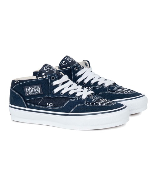 BEDWIN & THE HEARTBREAKERS(ベドウィン アンド ザ ハートブレイカーズ)の「VANS OTW Ex. HALF CAB "HALF CAB"(スニーカー・メンズ・ネイビー・28.5cm/28cm/27.5cm/27cm/26.5cm/26cm/25.5cm/25cm/24.5cm/24cm/23.5cm/23cm/29cm/30cm)」の1枚目の写真