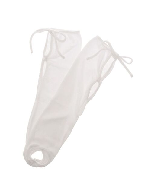 EMODA（エモダ）の「ホールリボンオープントゥソックス（ソックス/靴下・レディース・ホワイト/グレー・FREE）」の19枚目の写真