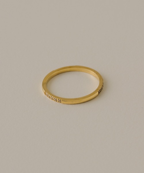 muku(ムク)の「RING/INTERVAL ZIRCONIA LINE(リング・レディース・シルバー/ゴールド・9/11)」の9枚目の写真