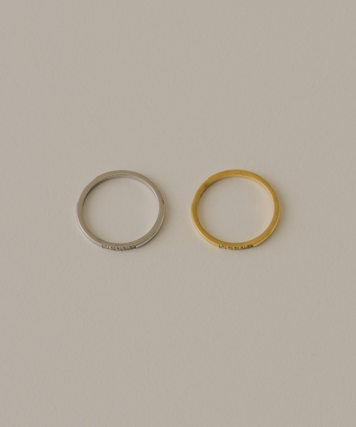 muku(ムク)の「RING/INTERVAL ZIRCONIA LINE(リング・レディース・シルバー/ゴールド・9/11)」の8枚目の写真