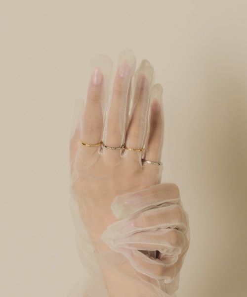 muku(ムク)の「RING/INTERVAL ZIRCONIA LINE(リング・レディース・シルバー/ゴールド・9/11)」の18枚目の写真