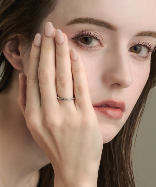 muku(ムク)の「RING/INTERVAL ZIRCONIA LINE(リング・レディース・シルバー/ゴールド・9/11)」の19枚目の写真