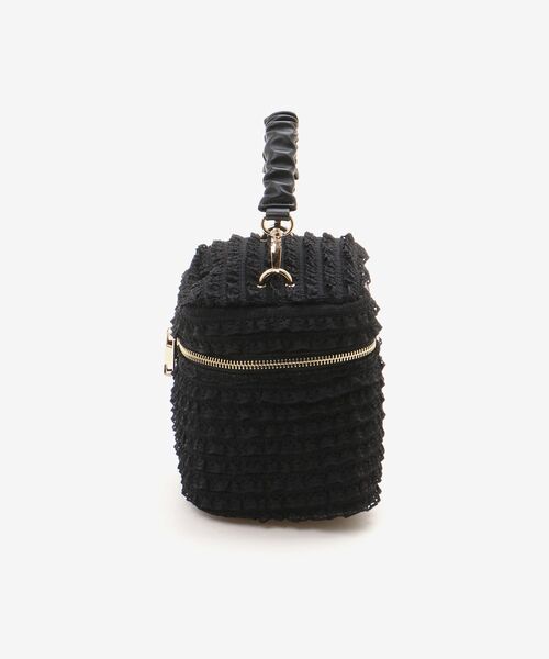 MAJESTIC LEGON（マジェスティックレゴン）の「レースフリルバニティ（ショルダーバッグ・レディース・オフホワイト/ブラック・FREE）」の14枚目の写真