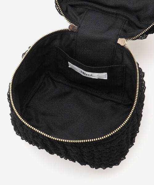 MAJESTIC LEGON（マジェスティックレゴン）の「レースフリルバニティ（ショルダーバッグ・レディース・オフホワイト/ブラック・FREE）」の18枚目の写真